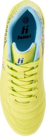 Buty piłkarskie korki Huari Octubri Jr żółte rozmiar 35