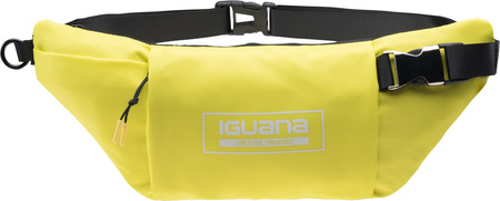 Saszetka torebka nerka biodrowa na pas Iguana Kiky żółta