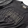 Męska koszulka z krótkim rękawem Magnum MAGNUM ESSENTIAL T-SHIRT 2.0 black melange rozmiar xxxl
