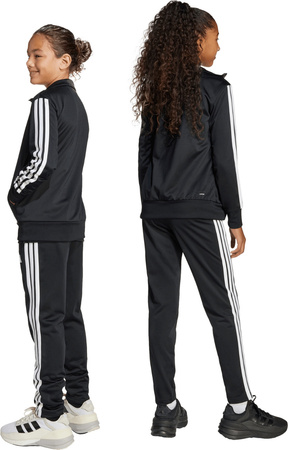 Dres dla dzieci adidas Essentials Climacool Kids 3 Stripes Training Tracksuit 205 czarny JD6502
