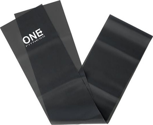 Guma taśma oporowa do ćwiczeń One Fitness GT10 czarna