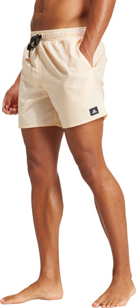 Spodenki szorty kąpielowe męskie adidas Stripey Classics Swim Short Length żółte IR6205