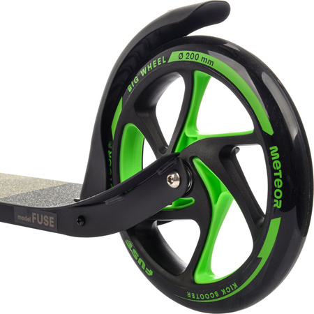 Hulajnoga Meteor Fuse zielona 16949