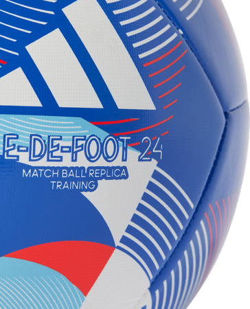 Piłka nożna adidas Olympic 24 Training niebieska IW6330