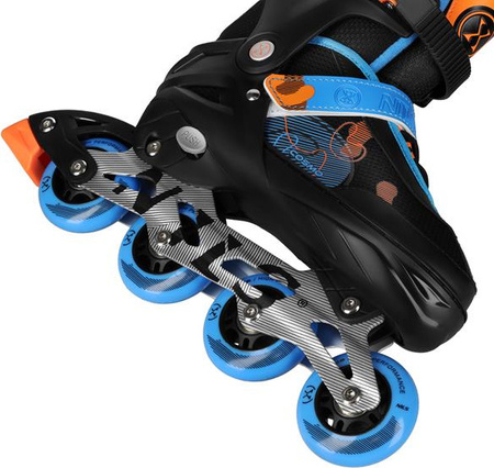 Łyżworolki rolki regulowane Nils Extreme Cosmo NA13808 niebieskie rozmiar L (38-41)