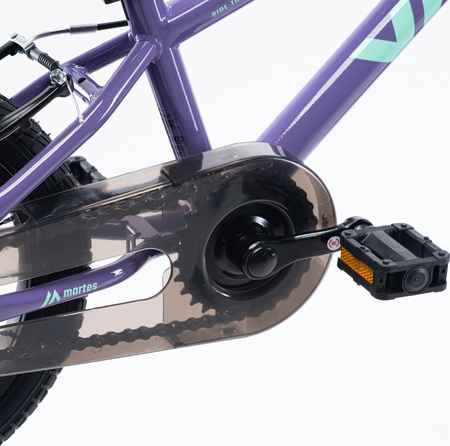 Dziecięcy rower z bocznymi kółkami Martes essentials Ninja 14 rozmiar koła 14"