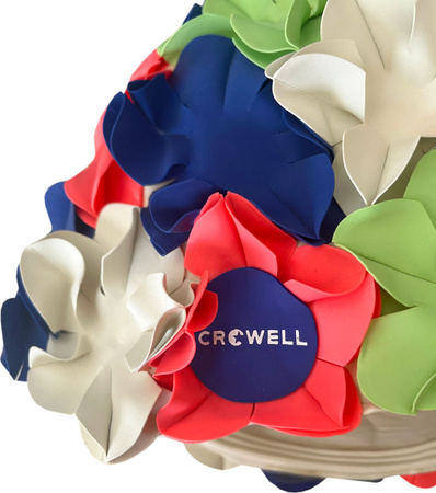 Czepek pływacki Crowell Kwiaty Flower kolorowy kol.5