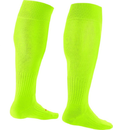 Getry piłkarskie Nike Classic II Cush OTC/Academy OTC limonkowe SX5728 702