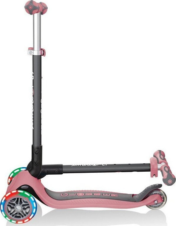 Hulajnoga balansowa jeździk rowerek Globber GO-UP Deluxe Lights pastelowy róż 646-210