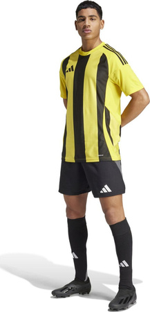 Koszulka męska adidas Striped 24 Jersey żółto-czarna IW2146