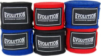 Bandaż bokserski Evolution SB-300 niebieski