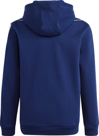 Bluza dla dzieci adidas Tiro 23 League Sweat Hoodie granatowo-biała HS3605