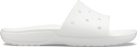 Klapki damskie Crocs Classic Slide białe 206121 100