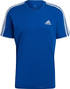 Koszulka męska adidas Essentials 3-Stripes Tee niebieska HE4410