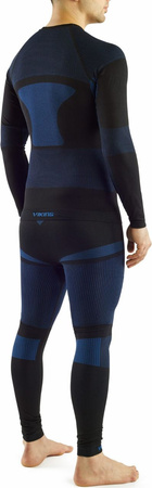 Bielizna termoaktywna męska Viking Dante czarno-granatowa 500-15-1717-15