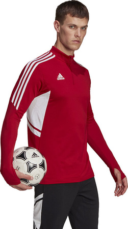 Bluza męska adidas Condivo 22 Training Top czerwona HB0007