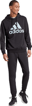 Dres męski adidas Big Logo Terry Track Suit czarny IJ8555