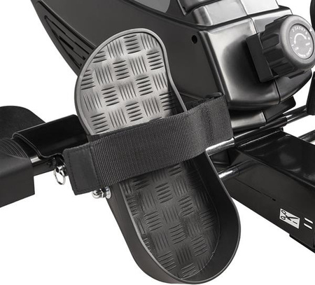 Wioślarz magnetyczny treningowy domowy HMS wymiary 195 x 58,5 x 49 cm