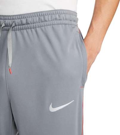 Spodnie męskie Nike Df Fc Liber Pant KPZ szare DH9666 065