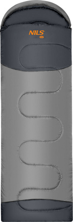 NC2008 ANTRACYT-POMARAŃCZ ŚPIWÓR ROZM. L NILS CAMP