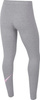 Legginsy dla dzieci Nike G NSW Favotites SWSH Tight szare AR4076 094