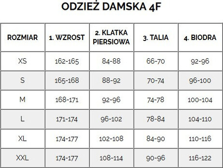 Bluza damska 4F F251 pomarańczowa 4FSS23TSWSF251 70S