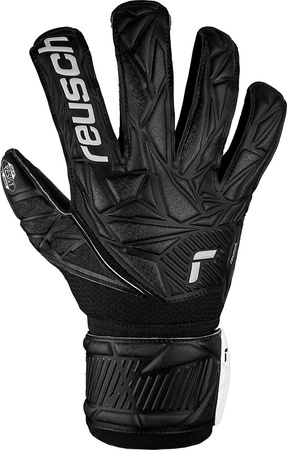 Rękawice bramkarskie Reusch Attrakt Resist czarne 5470615 7700