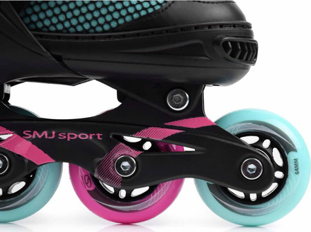 3w1 łyżwy rolki wrotki regulowane SMJ sport BS-616TP