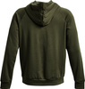 Bluza męska Under Armour Rival Fleece Hoodie oliwkowa 1379757 390