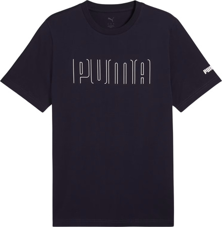 Koszulka męska Puma Sport Graphic Tee granatowa 684617 16