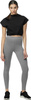 Legginsy damskie 4F szare H4L21 LEG010 24M