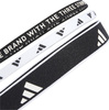 Opaska na głowę adidas Multiple Width Training 3 szt. OSFM czarna, biała IA3031
