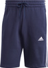 Spodenki męskie adidas Essentials Fleece 3-Stripes Shorts granatowe IJ6484