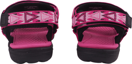 Sandały dla dzieci Lee Cooper różowo-czarne LCW-22-34-0962K