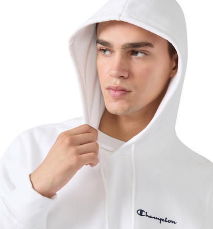 Bluza męska Champion Hooded Sweatshirt biała 221790 WW001
