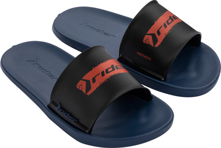 Klapki dla dzieci Rider Speed Slide IN granatowo-czarno-czerwone 11816-AF961