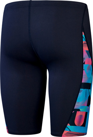 Męskie bokserki kąpielowe spodenki basenowe pływackie Speedo Alov Digi V-cut Jam Am rozmiar L