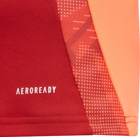 Bluza dla dzieci adidas Tiro 24 Competition Training Top czerwono-pomarańczowa IS1652