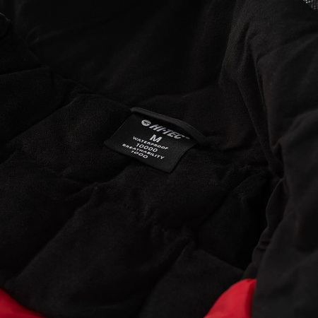 Męska kurtka puchowa z kapturem ocieplana narciarska pikowana Hi-tec Helten rozmiar XXL