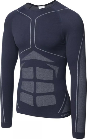 Męska bielizna termoaktywna bluza koszulka Hi-tec Buraz Top rozmiar XL/XXL