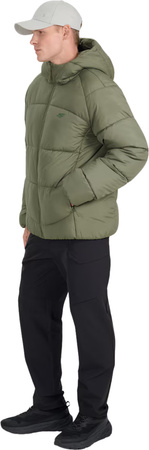 Kurtka puchowa męska 4F M0708 khaki 4FRAW25TDJAM0708 43S