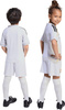 Zestaw dzięciecy komplet sportowy koszulka spodenki adidas Real Madrid 25/26 Home biały JN8870