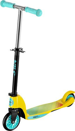 Hulajnoga balansowa składana 2w1 dziecięca Nils Fun HLB202 limonka
