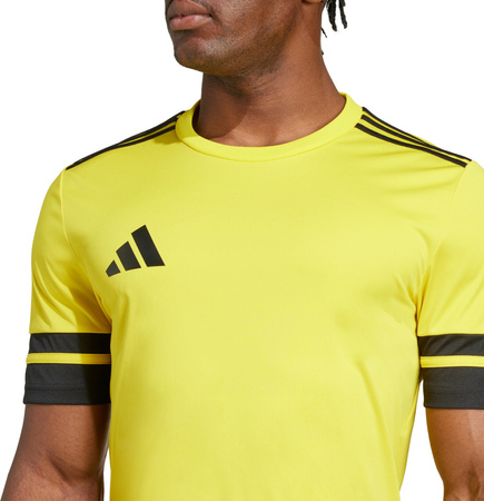 Koszulka męska adidas Squadra 25 Jersey Short Sleeve żółta JG5831