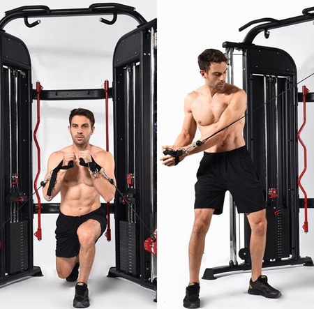 Urządzenie treningowe wielofunkcyjne HMS semi comercial ARES 1