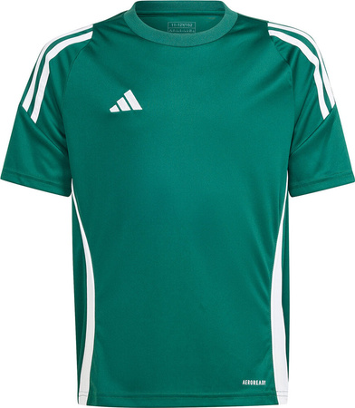 Koszulka dla dzieci adidas Tiro 24 Jersey zielona IS1028