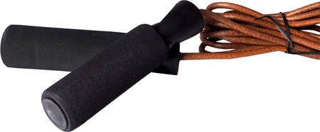 Skakanka skórzana z obciążeniem Profit Fit DK 1023