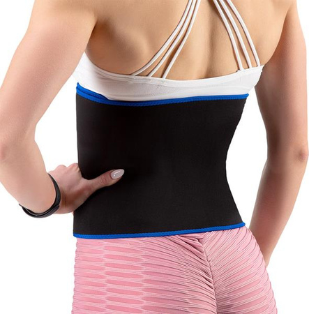 Pas wyszczuplający na brzuch BR1313 one size niebieski