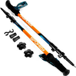 Kijki trekkingowe Spokey Zion pomarańczowo-niebieskie 926808