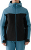 Kurtka narciarska męska 4F M0787 czarno-niebieska 4FWAW25TTJAM0787 46S